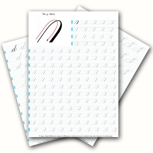 Plantillas de caligrafía – Casa Kierkeg